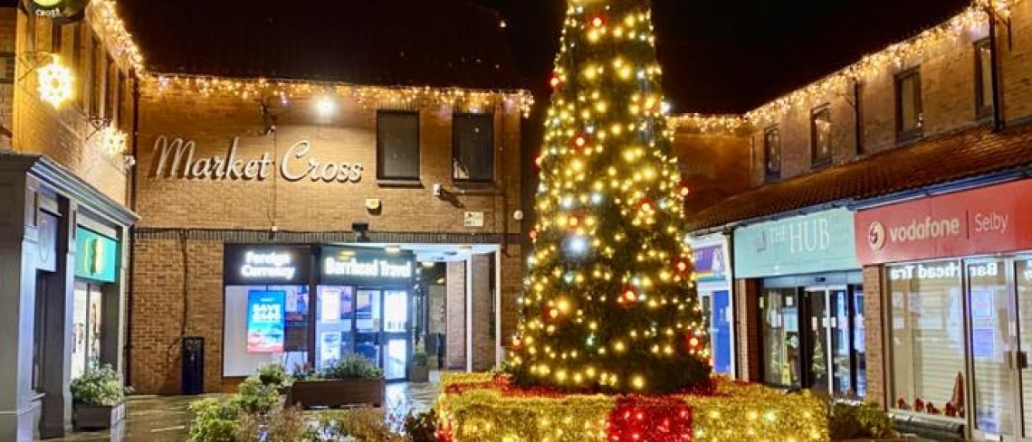 The Christmas Countdown is on at Market Cross in Selby